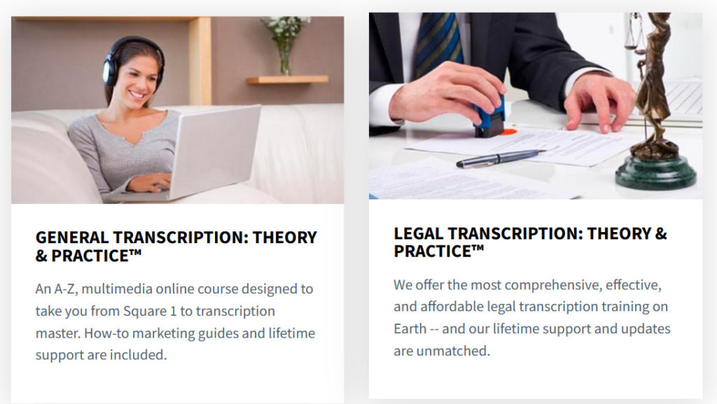 transcribe anywhere course